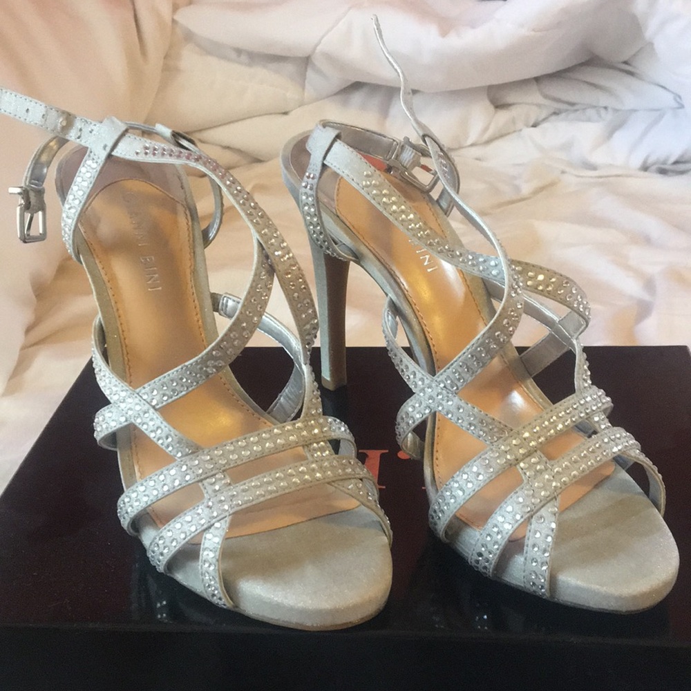 Silver heels